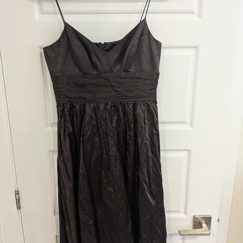 Jones New York Bronze Ruched Cocktail Sundress